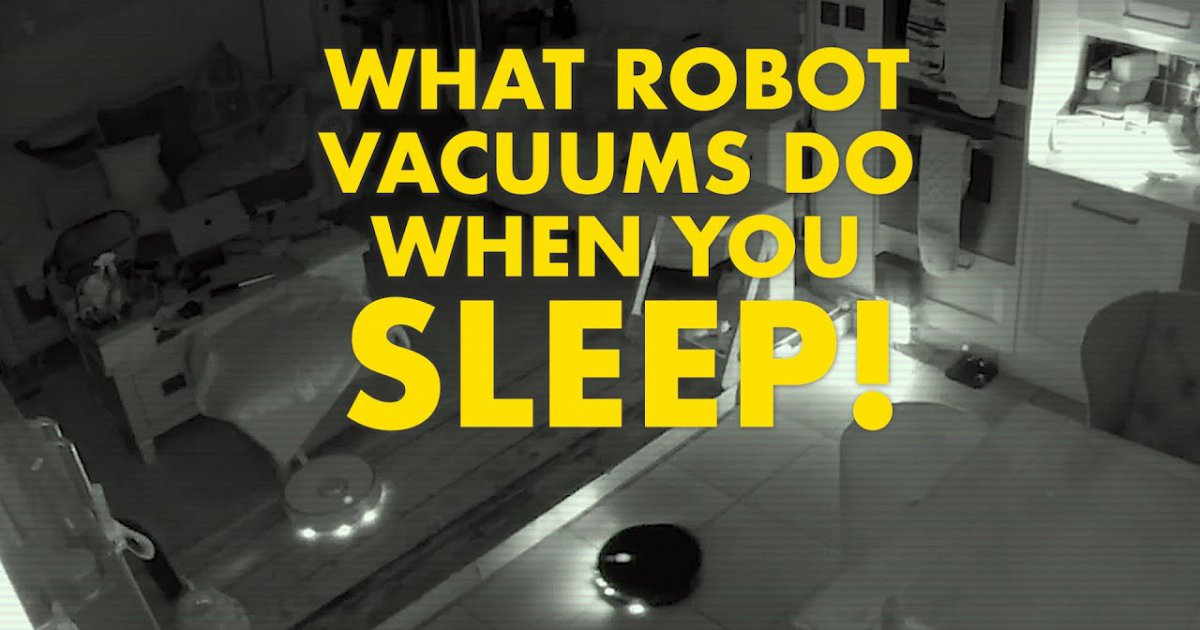 What Robot Vacuums Do When You're Sleeping Webfail Fail Pictures