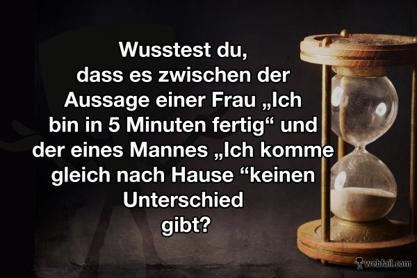Zeit ist relativ Fun Bild Webfail Fail Bilder und Fail Videos