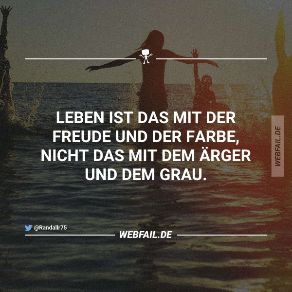 Download Leben ist das mit der freude und den farben For iPhone