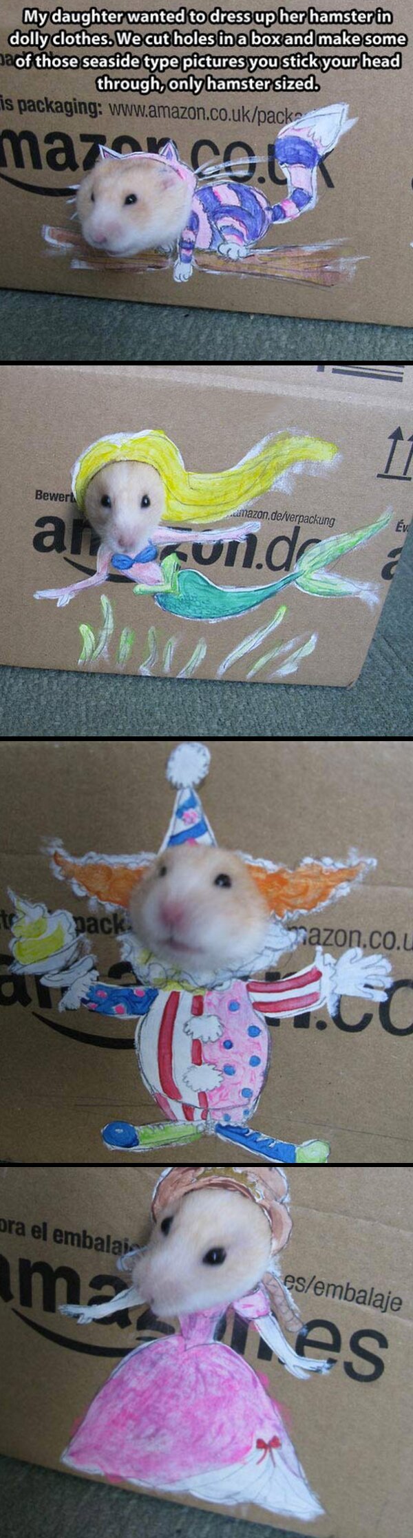 How to dress up your hamster - Fun Picture | Webfail - Fail Pictures and  Fail Videos