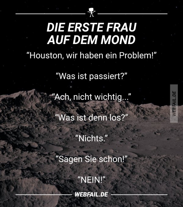 Die erste Frau auf dem Mond Webfail Fail Bilder und Fail Videos