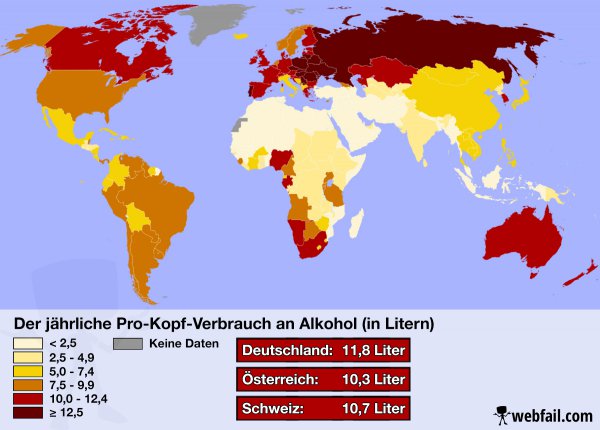 Wieviel Alkohol Trinkt Die Welt? - Fact Bild | Webfail - Fail Bilder ...