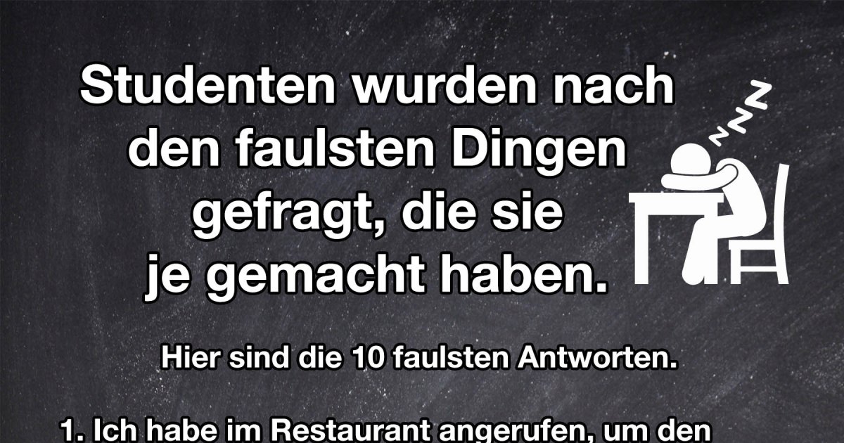 Die 10 faulsten Studenten Fun Bild Webfail Fail Bilder und Fail