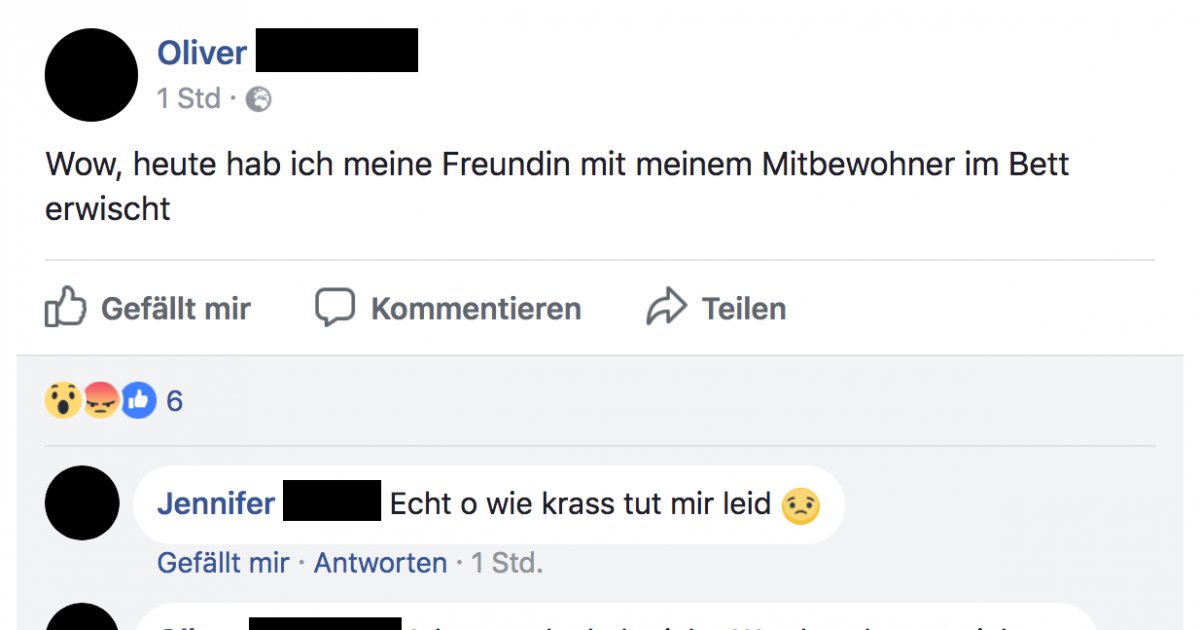 Der Fiese Mitbewohner Facebook Win Des Tages Webfail