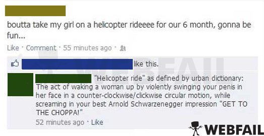 Helicopter Ride Facebook Win Of The Day 11 12 2012