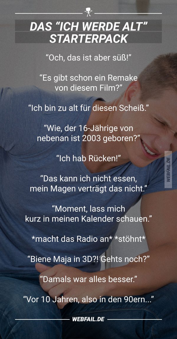 10 Dinge Woran Du Merkst Dass Du Alt Wirst 11 Dinge, an denen Du erkennst, dass Du alt wirst | Webfail - Fail
