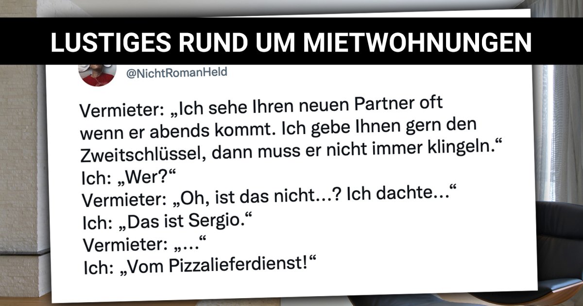 Aus dem Alltag von Mietern Lustiges rund um Mietwohnungen Webfail
