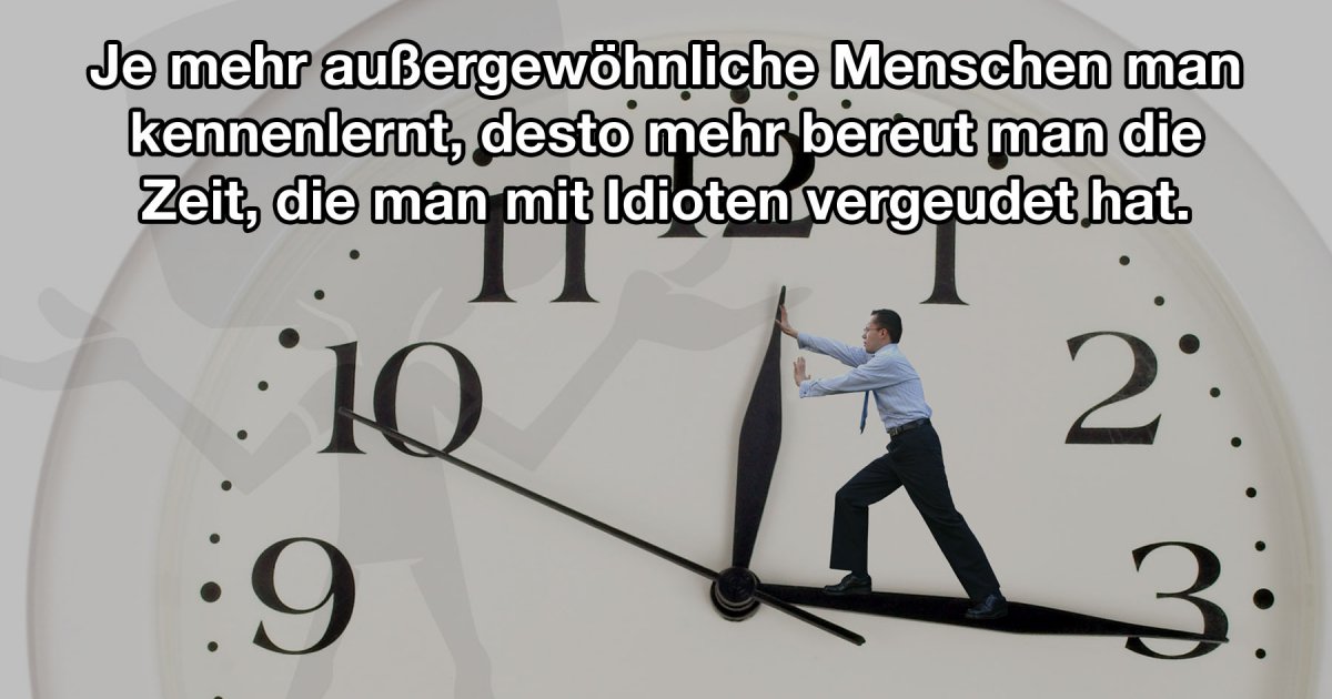 Wenn ich doch bloß die Zeit zurückdrehen könnte Fun Bild Webfail
