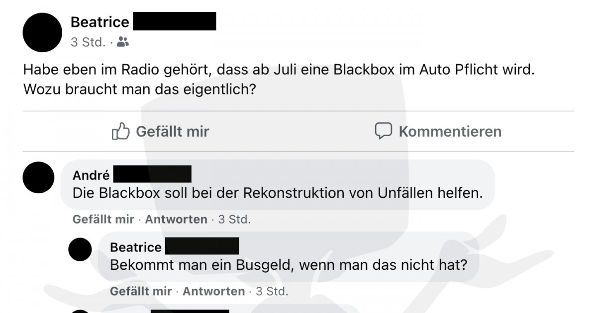 Blackbox Im Auto Verwirrung Um Neue Regelung Webfail Fail Bilder