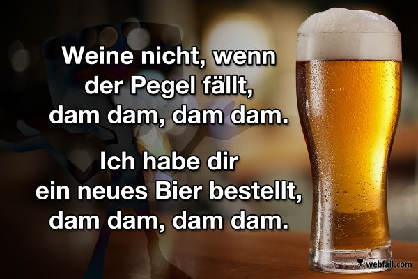 Eine Ode An Das Bier Fun Bild Webfail Fail Bilder Und Fail Videos