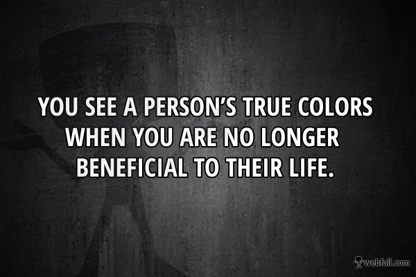 Of true person colors a The True