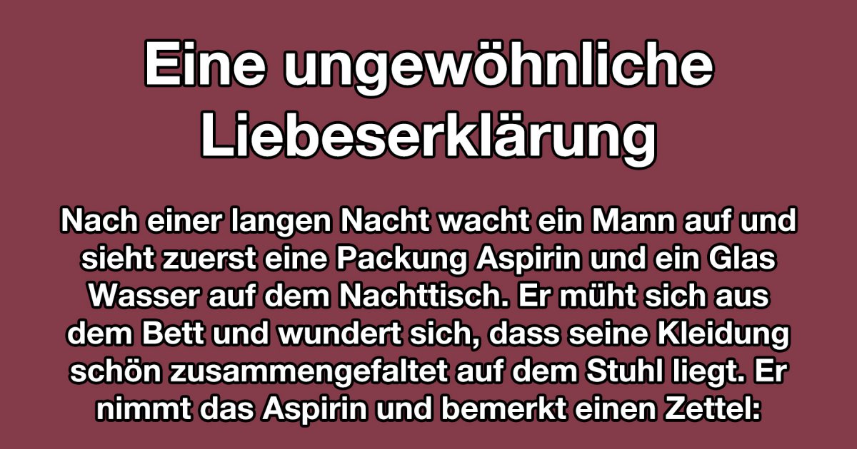 Eine ungewöhnliche Liebeserklärung Fun Bild Webfail Fail Bilder