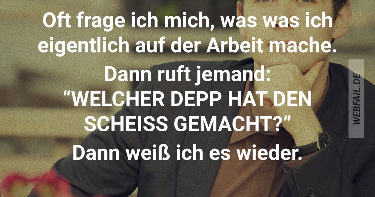 Der Depp vom Dienst Fun Bild Webfail Fail Bilder und Fail Videos