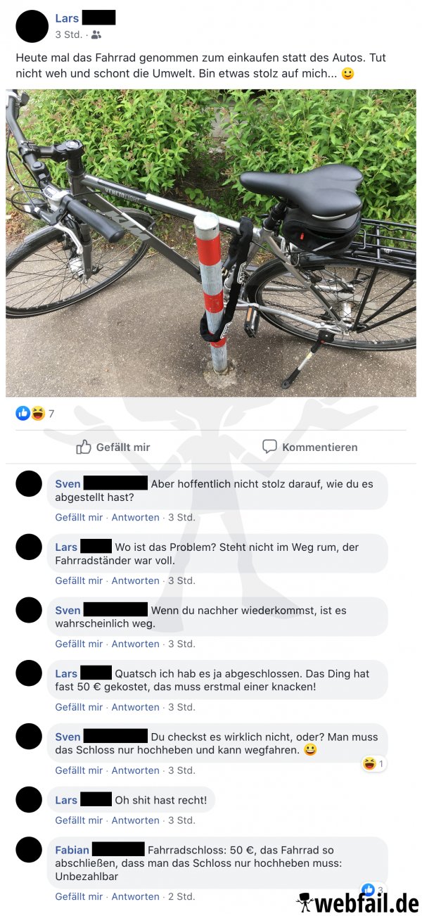 fahrrad sicher abstellen