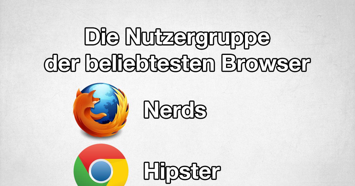 Die Nutzergruppen der beliebtesten Browser - Fun Bild | Webfail - Fail