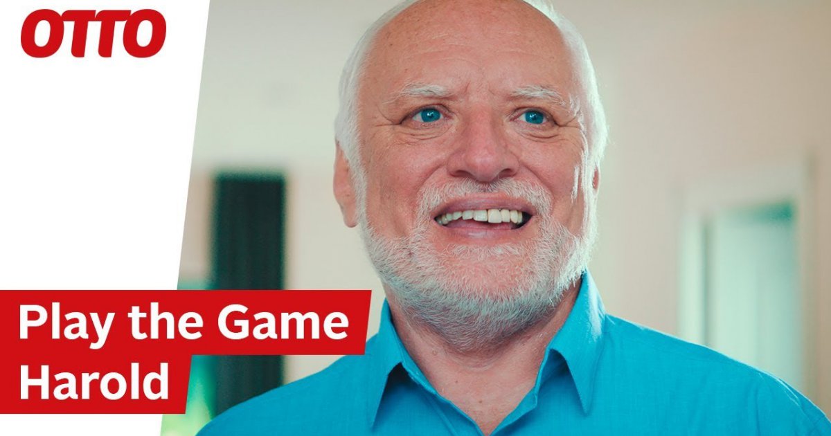 Hide the Pain Harold: Lustige Werbung mit dem Internetphänomen