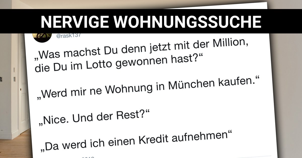 Nervige Wohnungssuche Sprüche und Bilder aus dem Mietwahnsinn