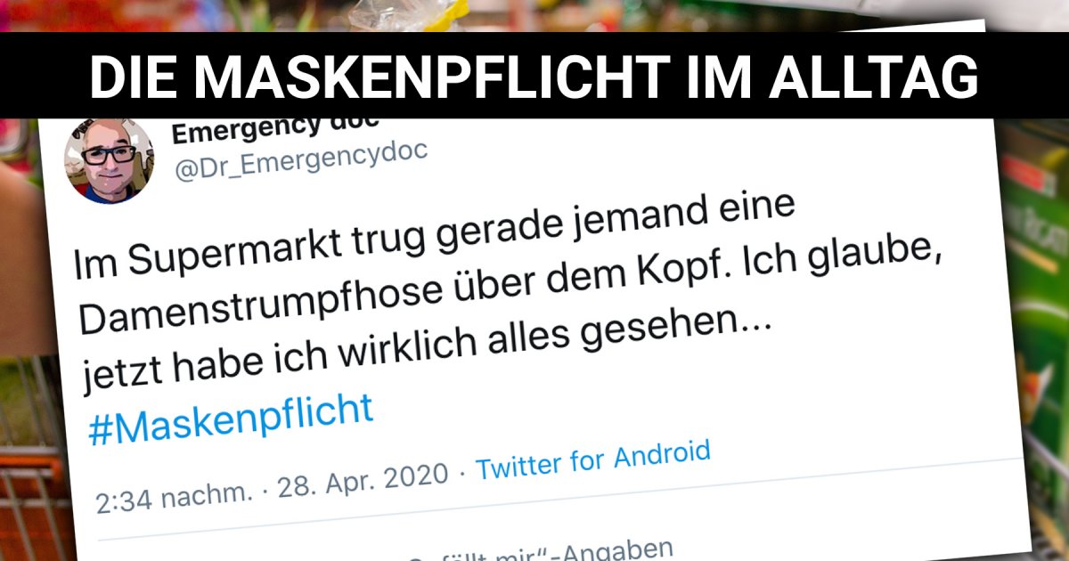 Warum Hast Du Eine Maske Auf Original Warum hast Du keine Maske auf: Die Maskenpflicht im Alltag | Webfail
