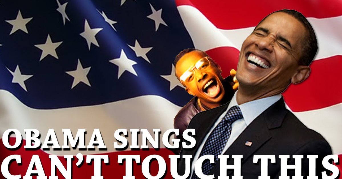 Barack Obama singt Can't Touch This von MC Hammer - Win ...