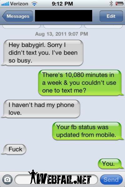 iPhone Fail - Sorry I didn't text you - Fail Picture | Webfail - Fail ...