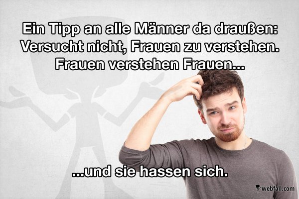 Frauenversteher Fun Bild Webfail Fail Bilder und Fail Videos