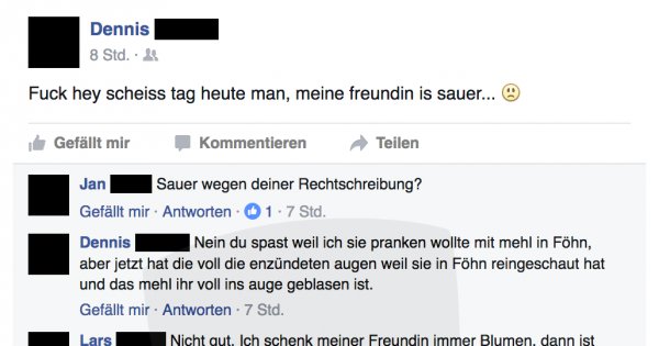 Freundin Ist Sauer Und Ignoriert Mich Wenn die Freundin sauer ist - Facebook Win des Tages 16.12.2016